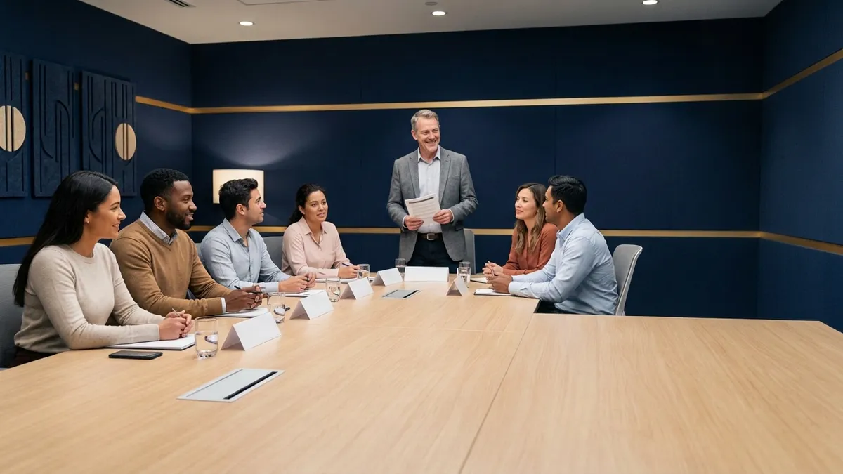 Bilingual focus group meeting with moderated discussion for qualitative market research