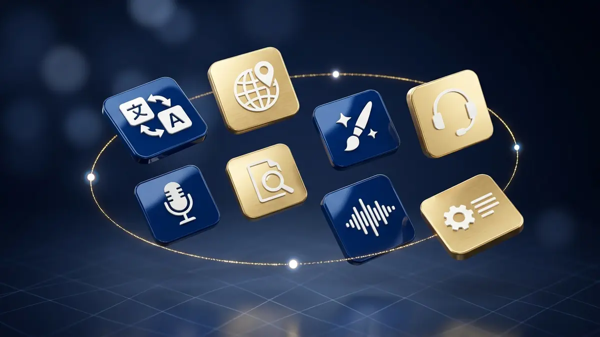 A complete suite of multilingual translation and interpreting services
